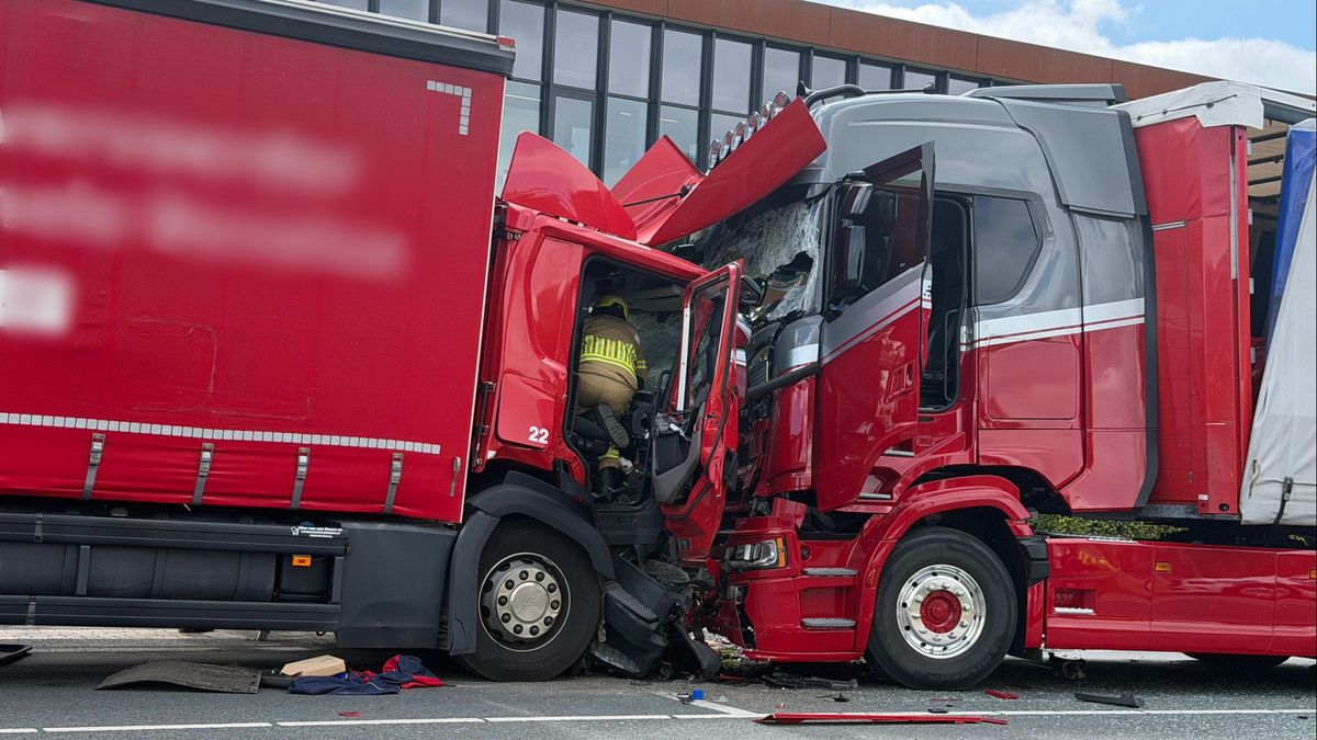 Vrachtwagenchauffeur test positief op drugs na frontale botsing