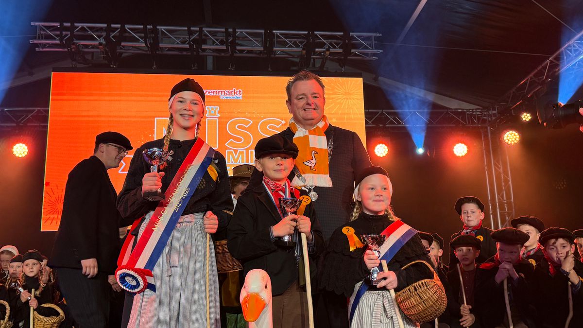 Jet Schepers (12) is Miss Ganzenhoedster van Coevorden: 'Er gaat van alles door m'n hoofd'