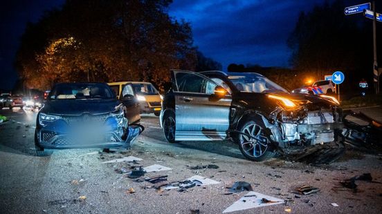 Zwangere vrouw gewond na aanrijding