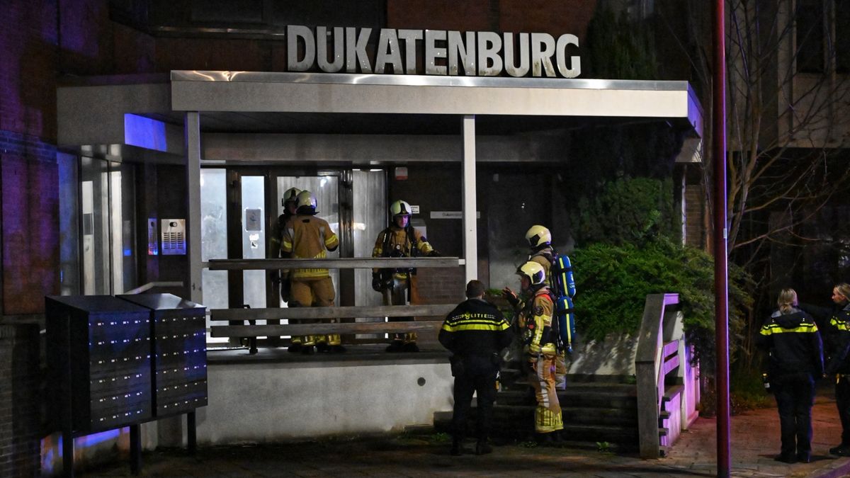 Brand bij leegstaand kantoorpand Nieuwegein