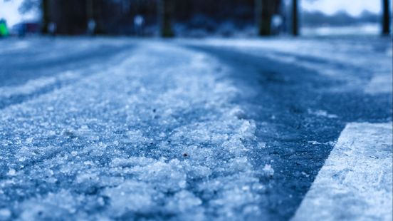 Pas op: gladde wegen