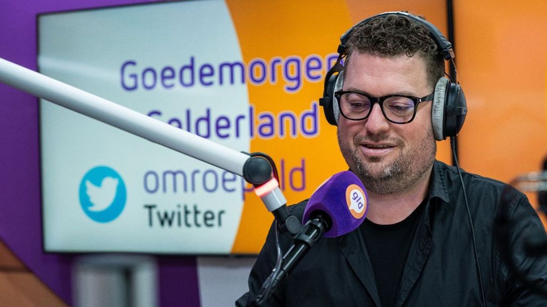 Presentator Frank van Dijk