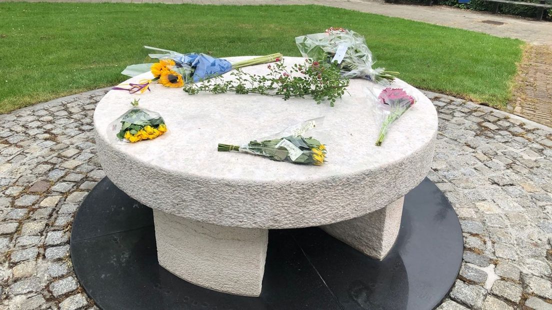 Het weer schone Joodse monument