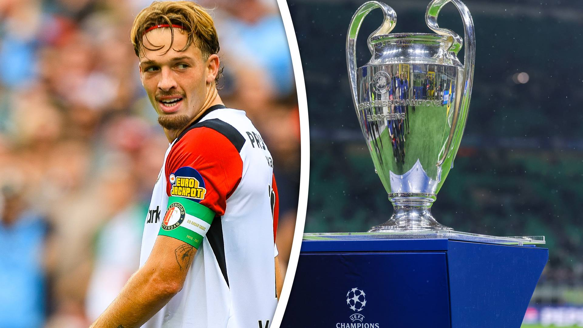 Luciano Valente kijkt uit naar de Champions League