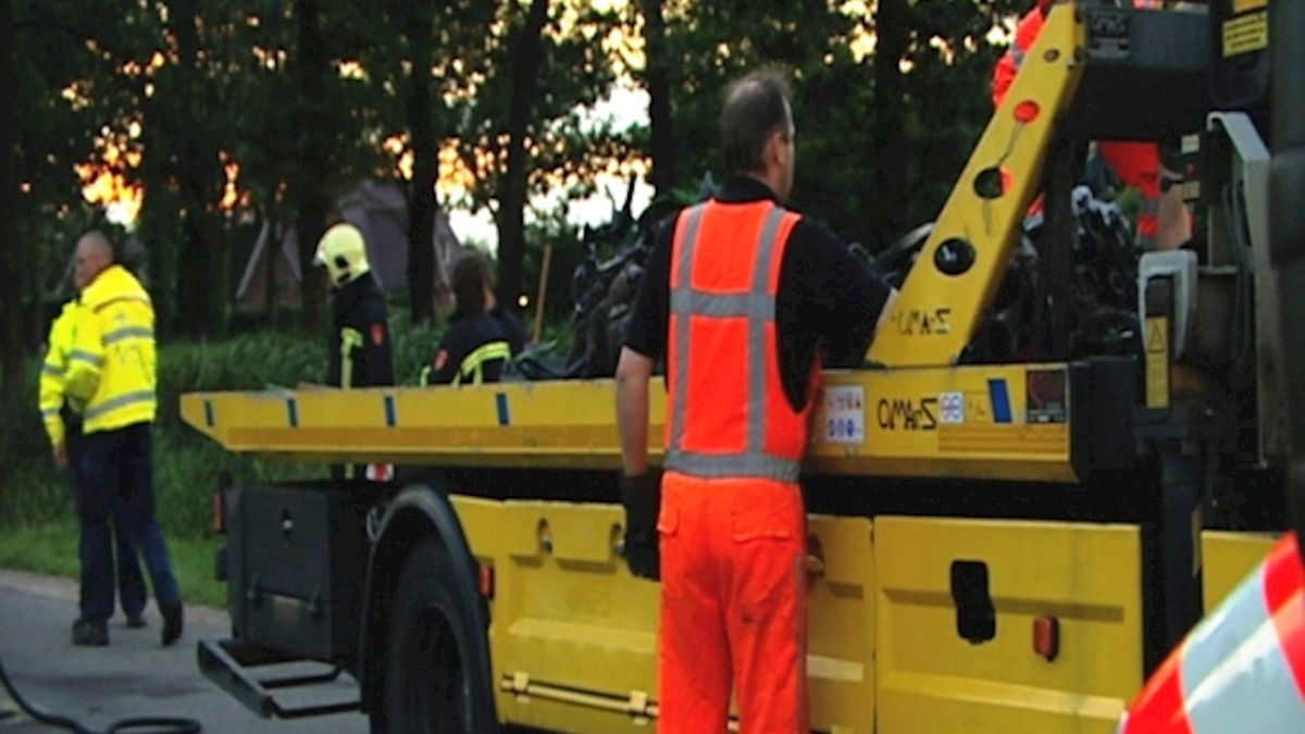 Motorrijder omgekomen in Saasveld