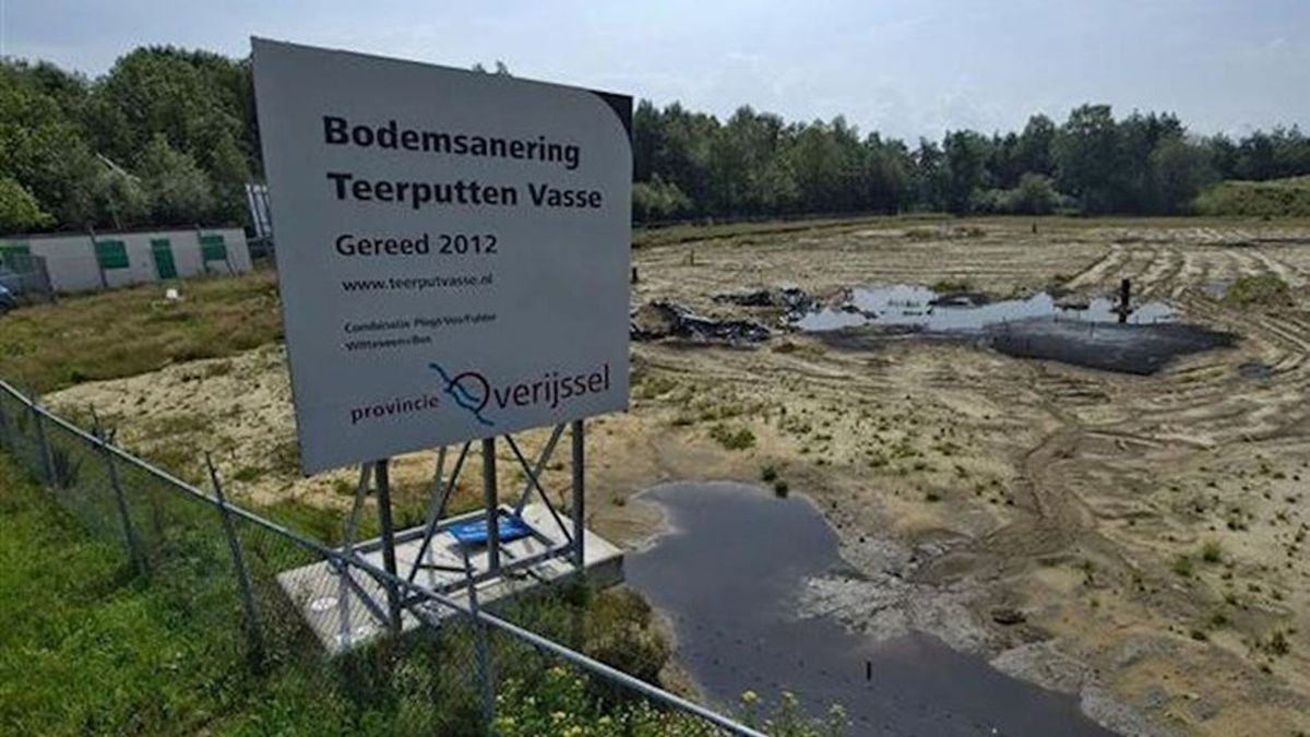 Provincie Overijssel wil minder toezicht op giftige teerputten in Vasse