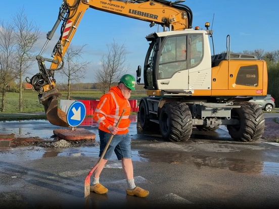 Stalen rail moet sluipgedrag bij Gieten stoppen: 'Eigenlijk jammer dat het moet'