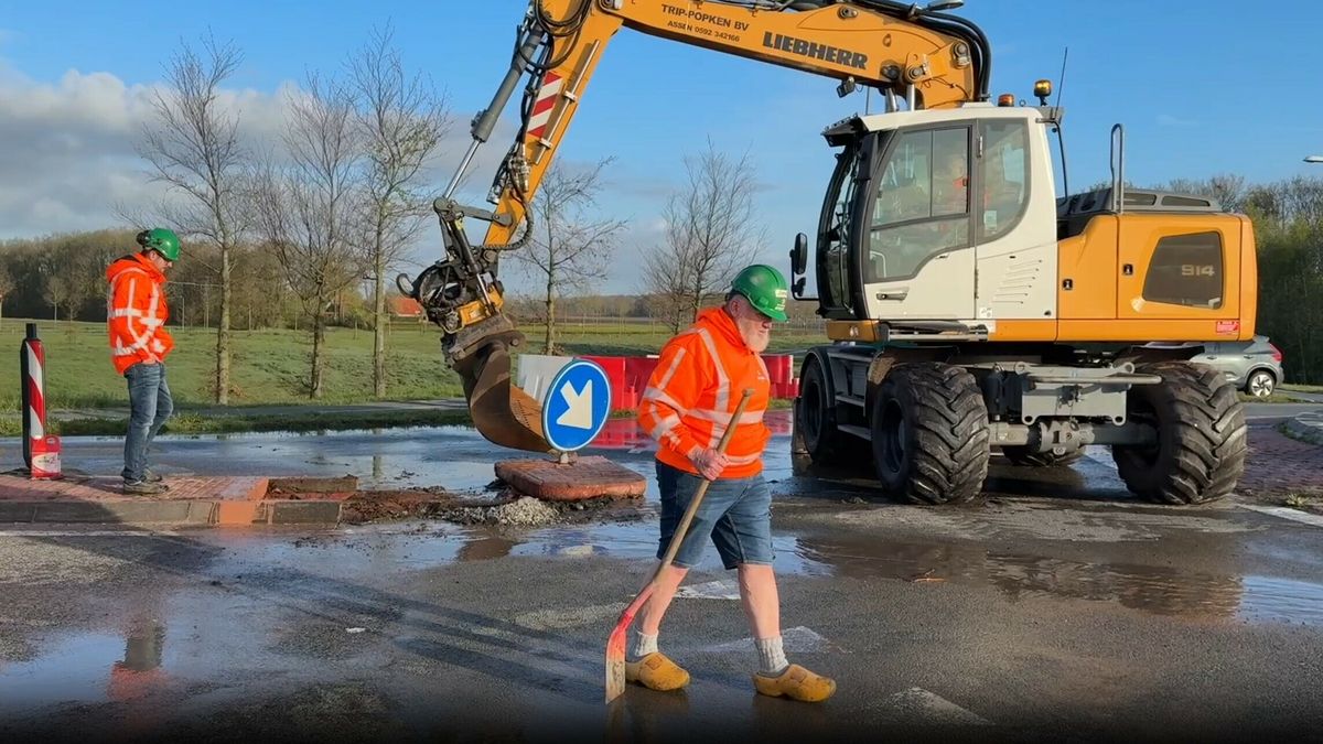Stalen rail moet sluipgedrag bij Gieten stoppen: 'Eigenlijk jammer dat het moet'