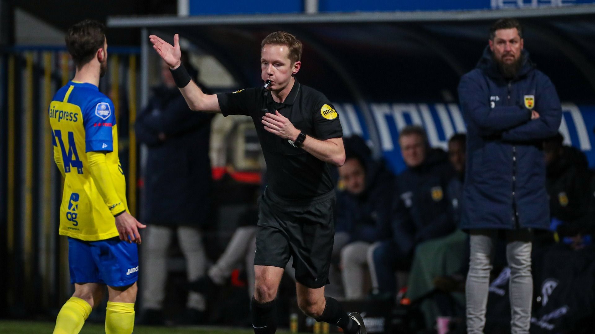 Geen penalty na ingrijpen van de VAR