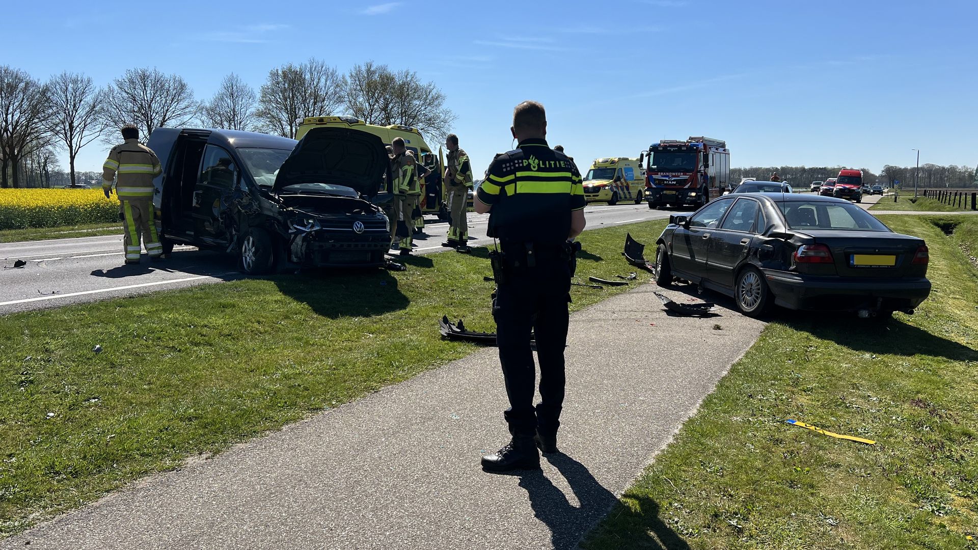 Gewonde Bij Botsing Op N348 Tussen Raalte En Deventer - RTV Oost