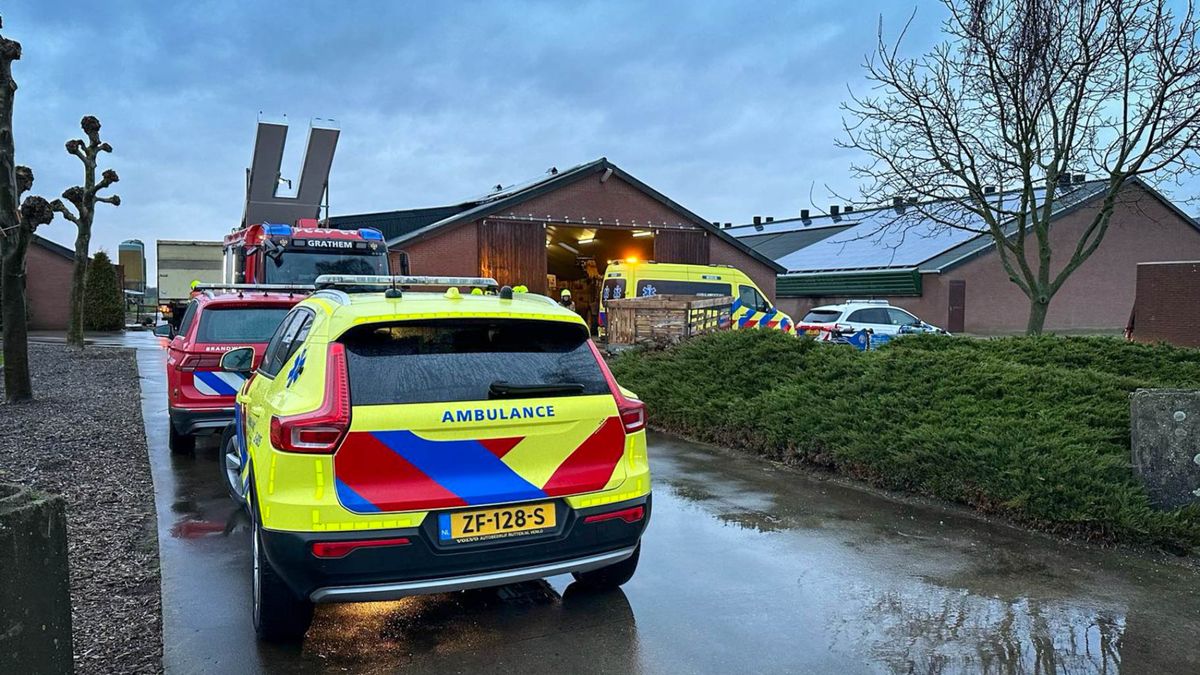 Man gewond na val door dak