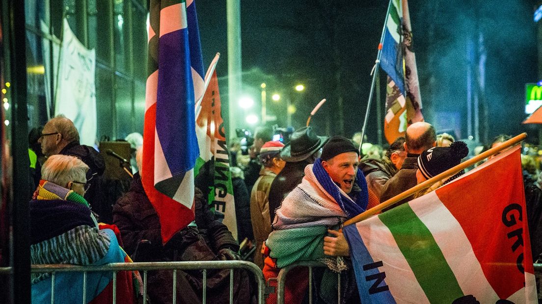 Protesten tegen de gaswinning