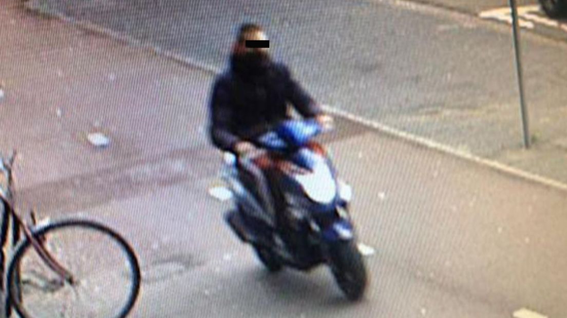foto verdachte scooterrijder Calandstraat vrijgegeven