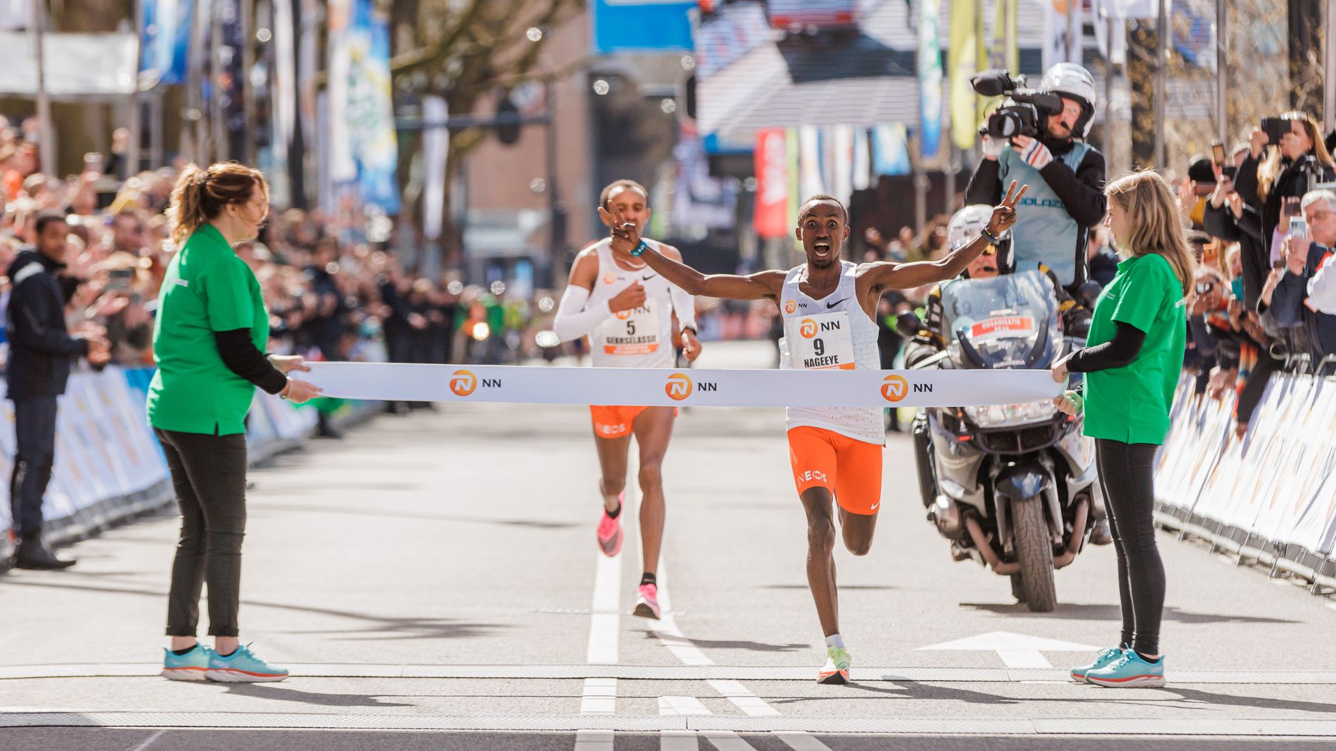 Abdi Nageeye won in 2022 de NN Marathon Rotterdam