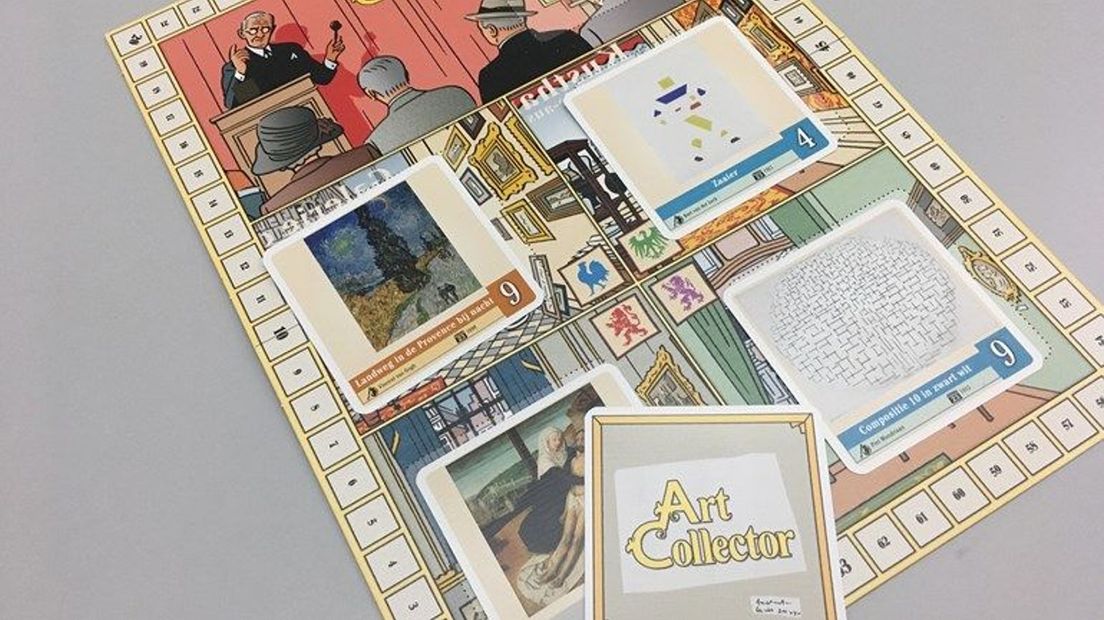 In het spel Art Collector ga je op jacht naar de beste kunstverzameling.
