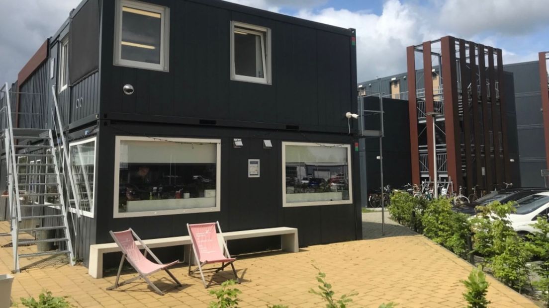 Tijdelijke woningen bij de Geldersestraat