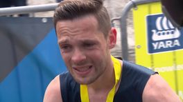 De reacties van Maarten van Zetten en Leendert van der Lugt na de Marathon Zeeuws-Vlaanderen