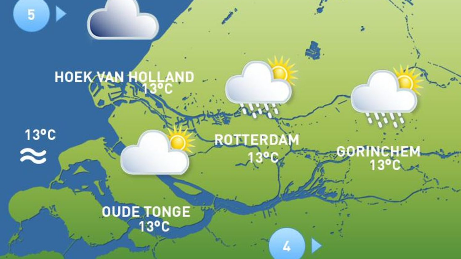 Vanmiddag moet het zo goed als droog zijn