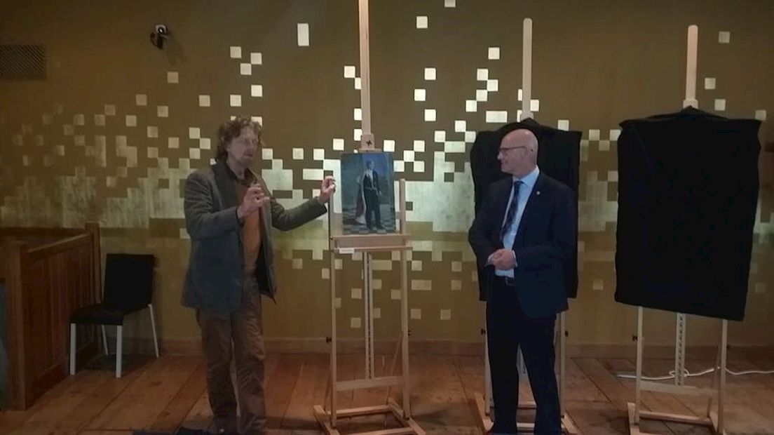 Gregoire maakt Koningsportret voor Stedelijk Museum Kampen