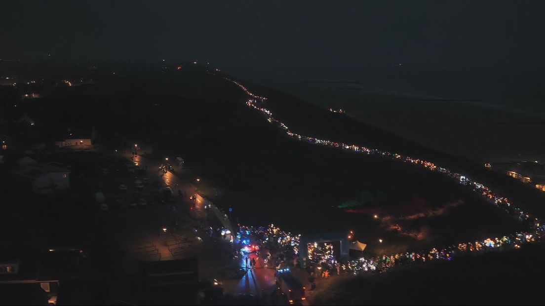 De DELTA Light Kustrun vanuit de lucht vorig jaar