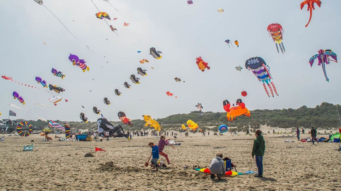 Het strand bij Renesse