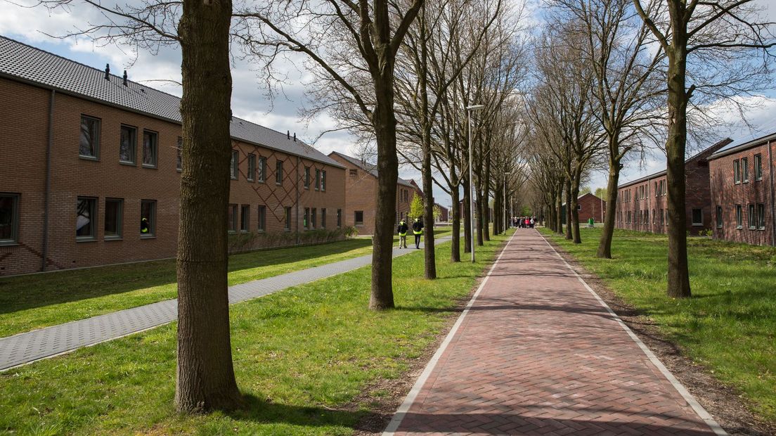 De COA-opvang bij het aanmeldcentrum in Ter Apel