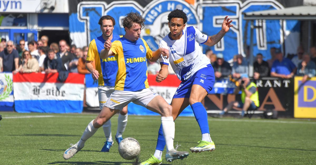 Hoek speelt opnieuw met 0-0 gelijk en ziet Blauw Geel weer naderen