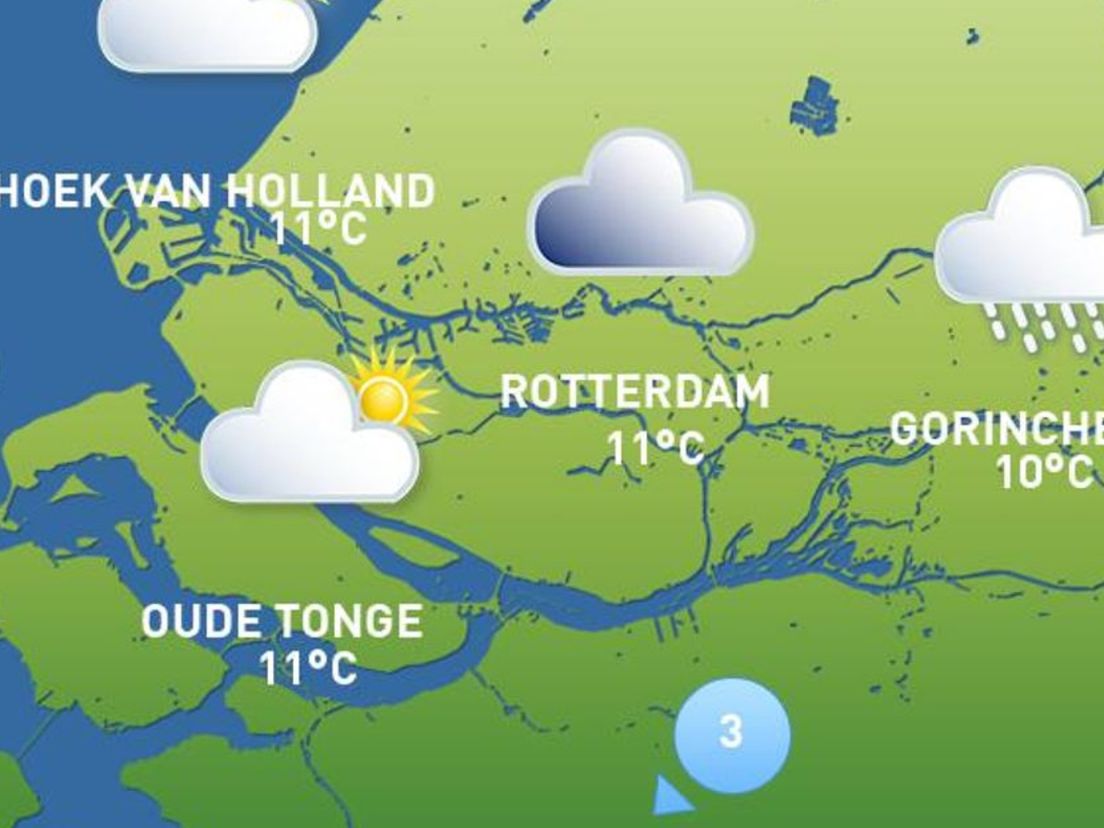 Het weer van 21 november.