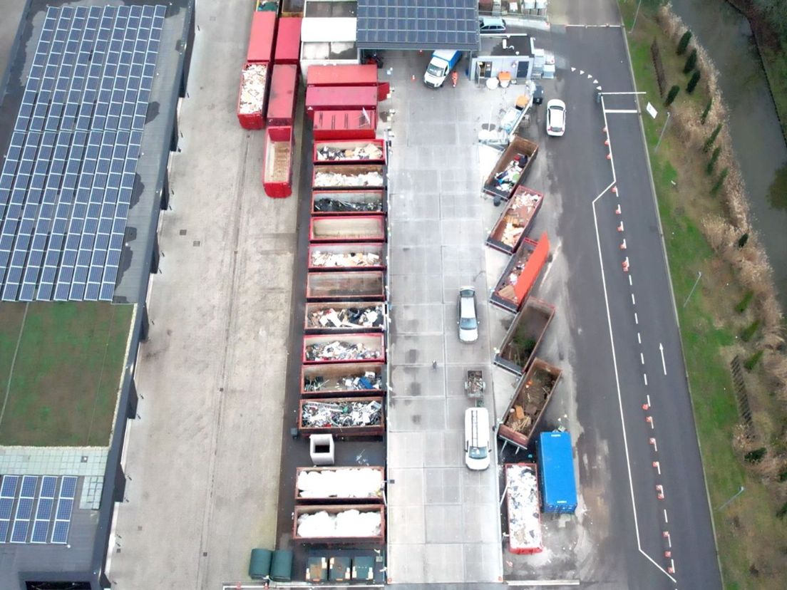 Ter illustratie: het afvalbrengstation in Papendrecht
