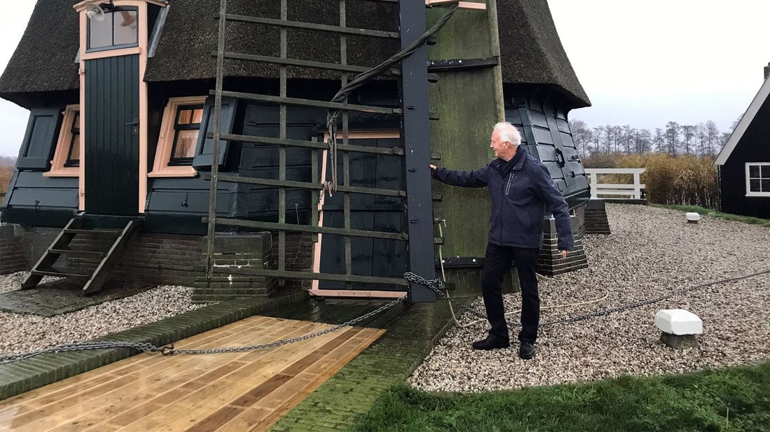 Molenaar Harke Slagter in Loenen aan de Vecht.