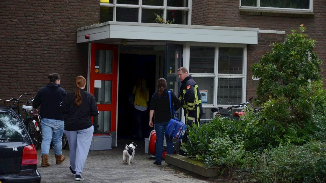 Evacuatie van bewoners