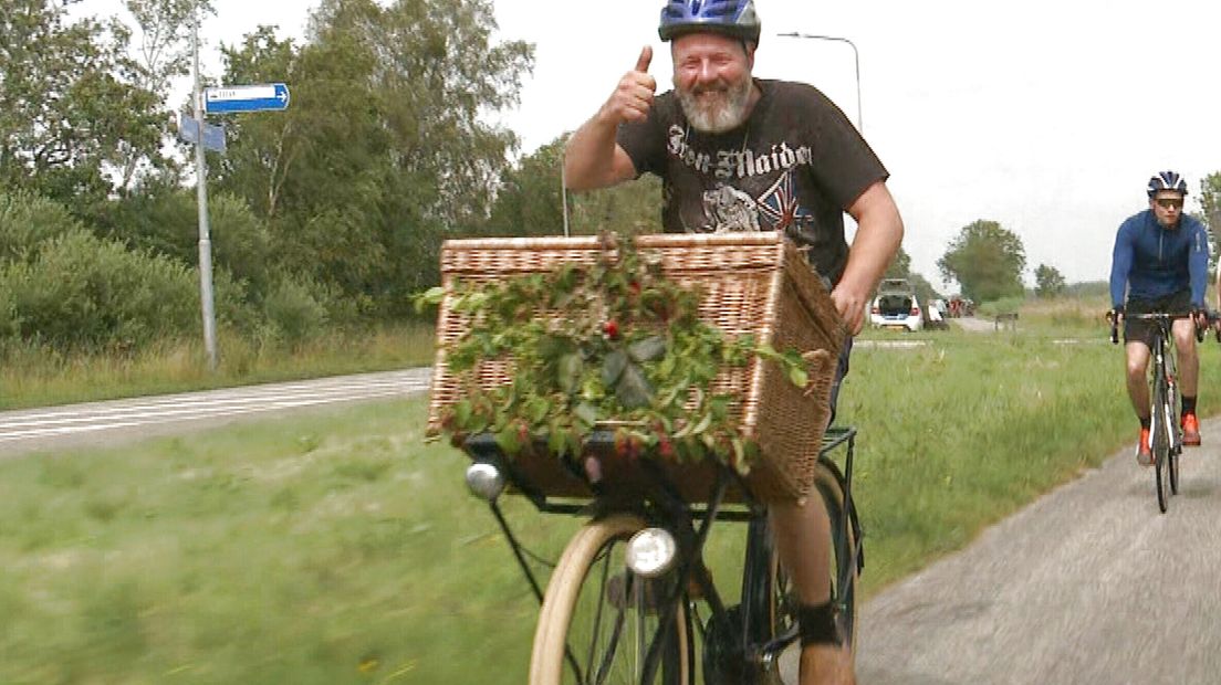 In kleurryk kuorke op'e fyts