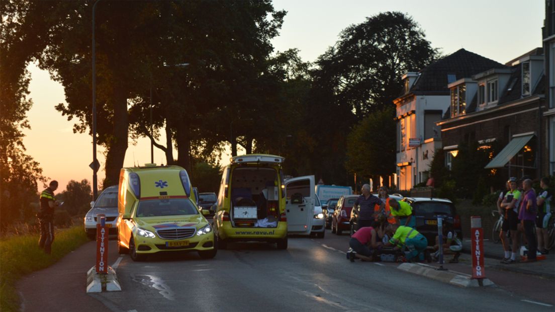 Donderdag (18 augustus) was er weer een ongeluk door de paaltjes