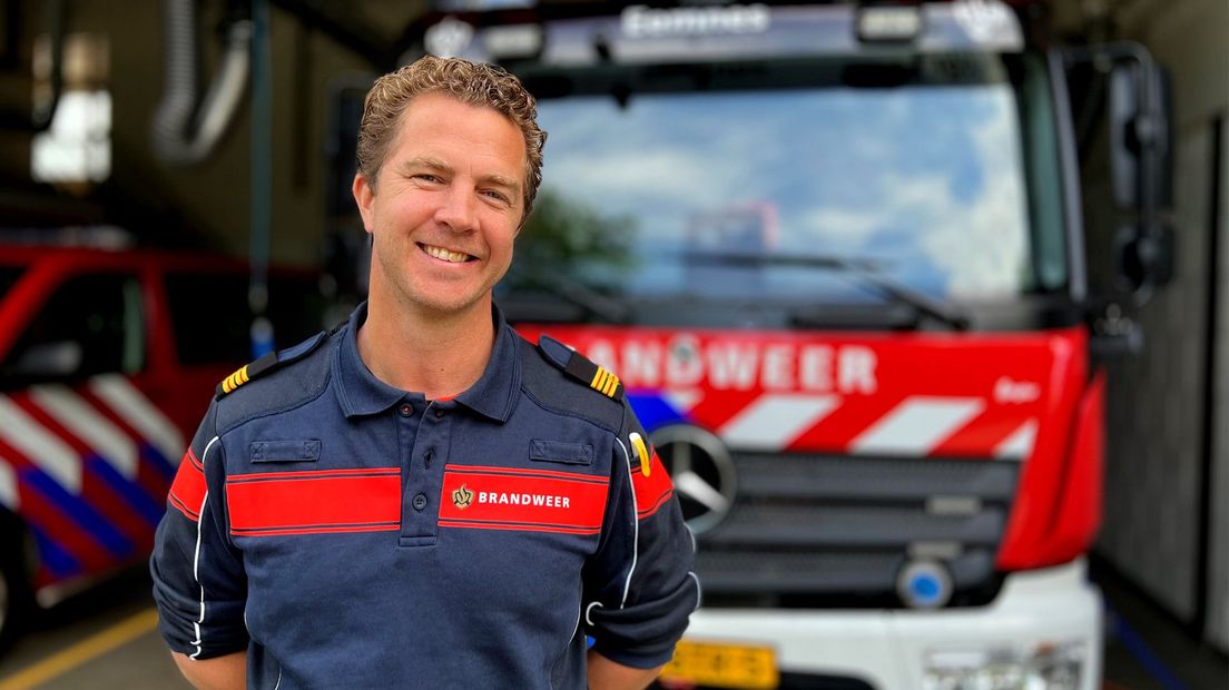 Jetze Ploeg, brandweercommandant Eemnes.