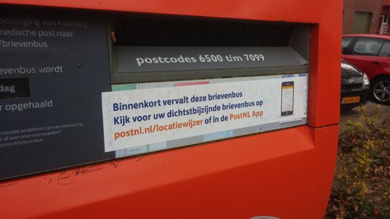 Razernij stil Ten einde raad Nog eens 307 brievenbussen gaan weg, ook die van u? - Omroep Gelderland