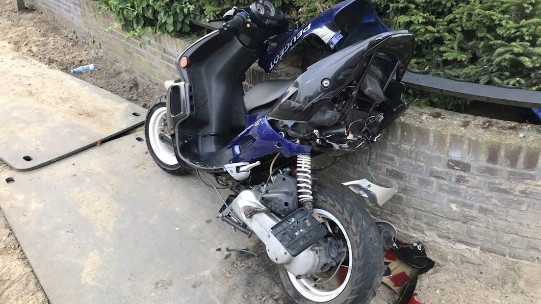 Scooterrijder gewond bij ongeluk in Oldenzaal