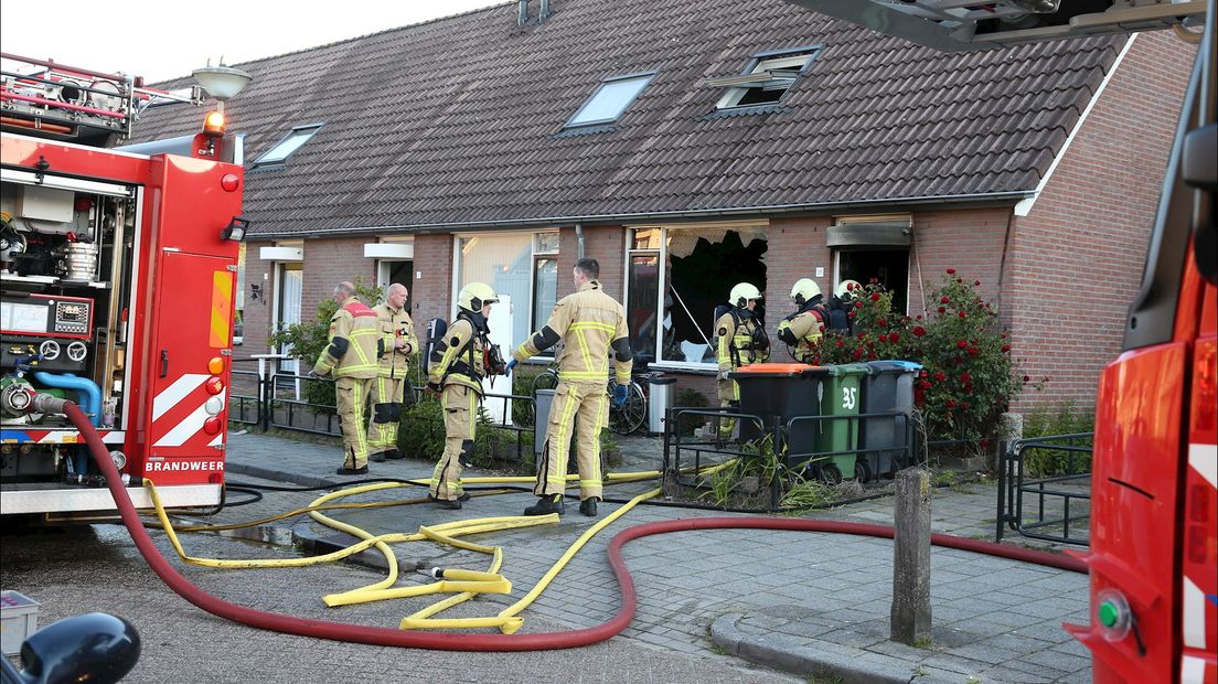 Schade na brand in Almelo