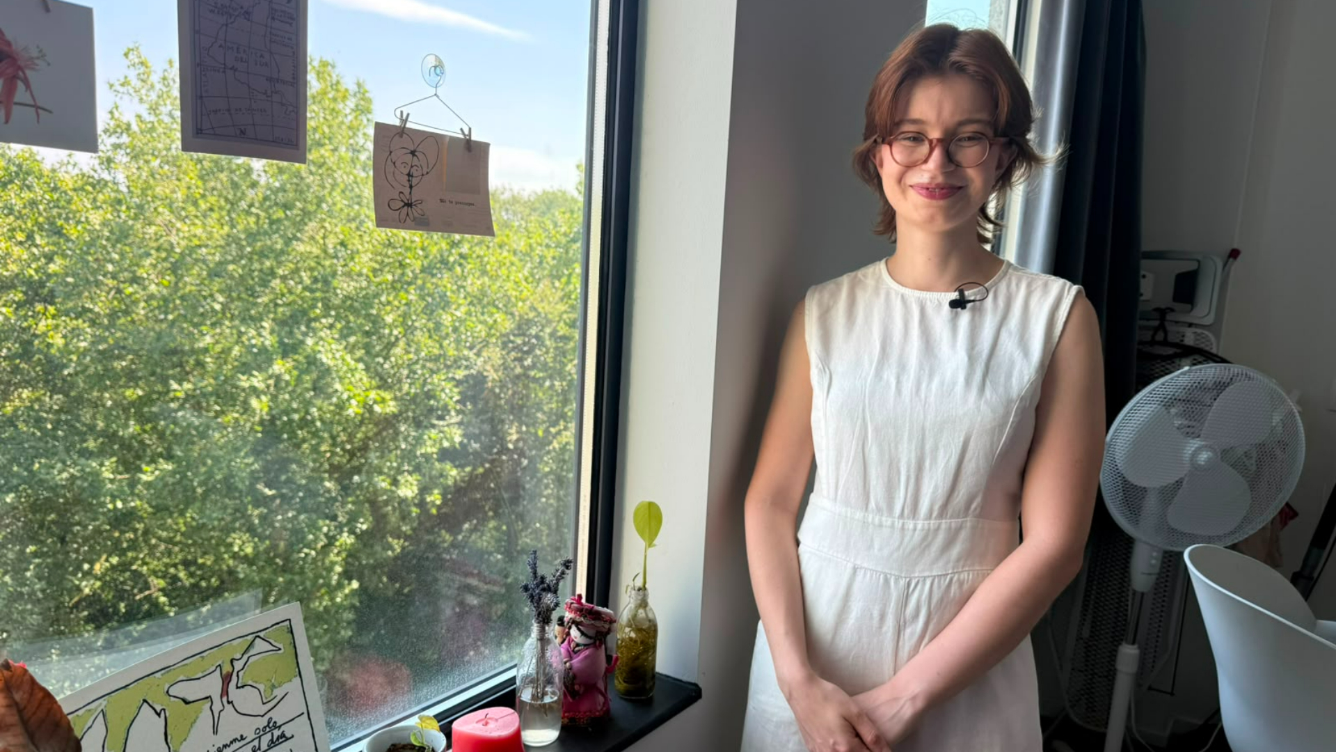 Studenten in Maarssen helemaal klaar met warme studio's: 'Welkom in mijn privé-sauna'