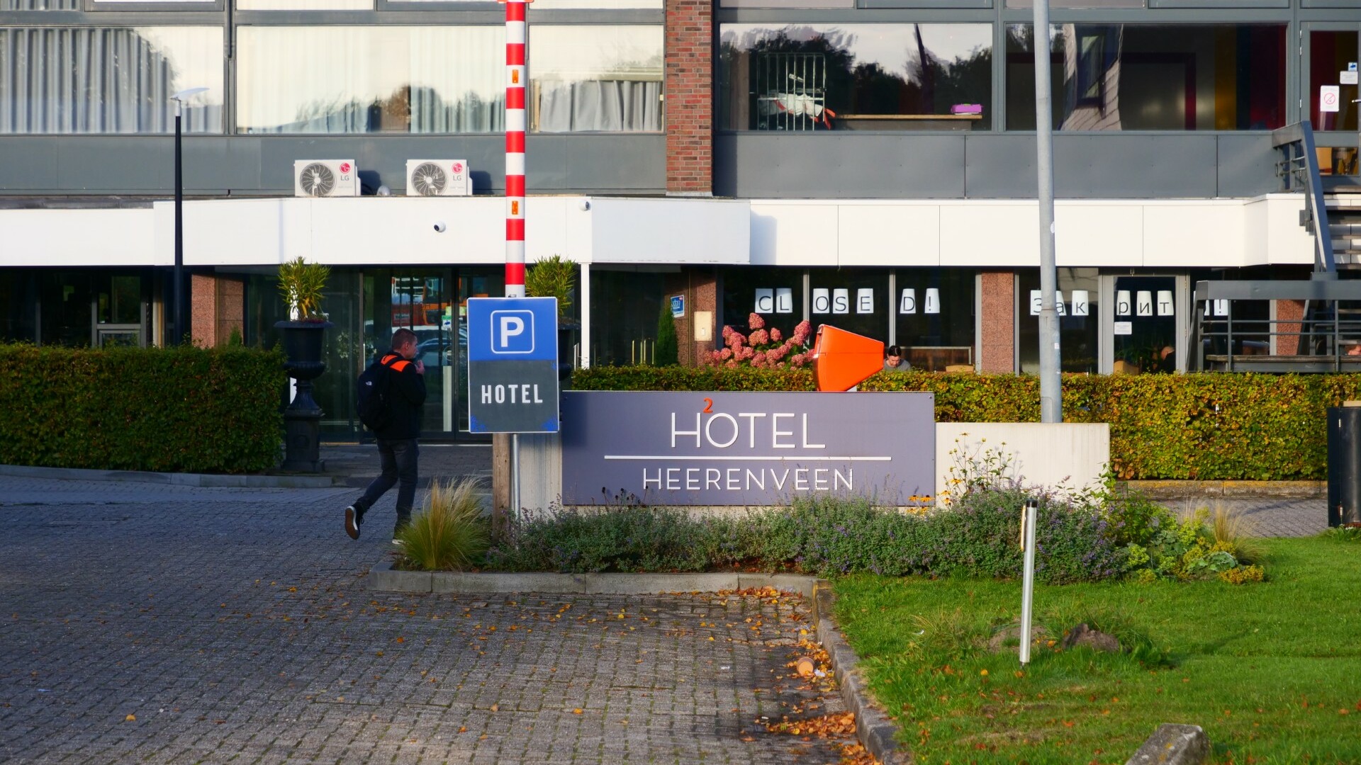 De opfang yn it Haje-hotel op It Hearrenfean