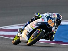 Moto3-coureur Collin Veijer valt uit in Austin