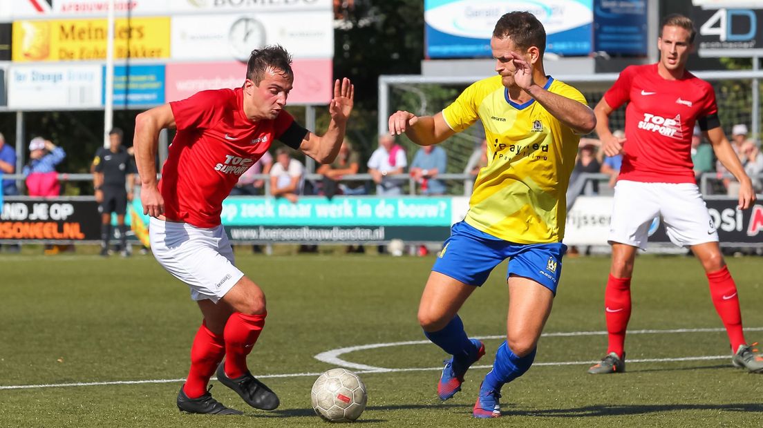 Excelsior'31 en Staphorst namen het eerder dit jaar al tegen elkaar op