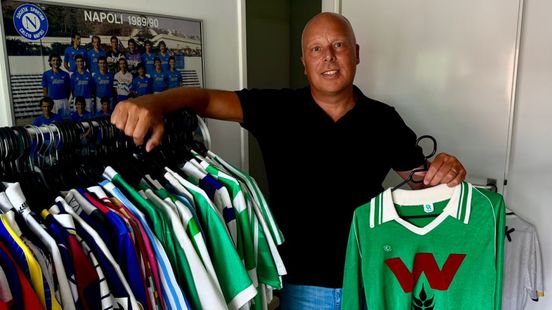 Gerdo verzamelt alles over FC Wageningen, en heeft bovendien meer dan 600 voetbalshirts van andere clubs