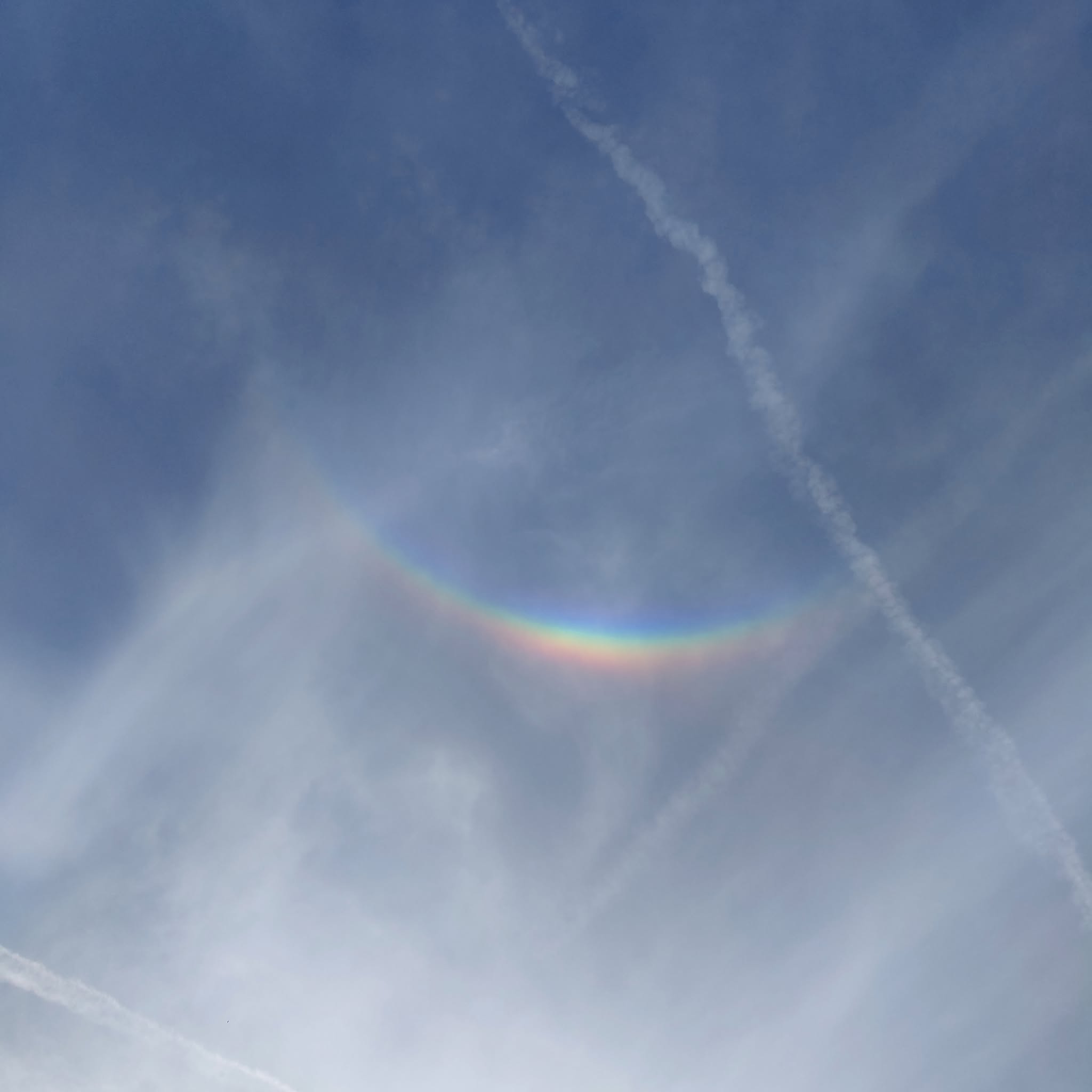 Middelburgse zag een 'glimlach' in de lucht: 'Het is veel mensen niet opgevallen volgens mij'