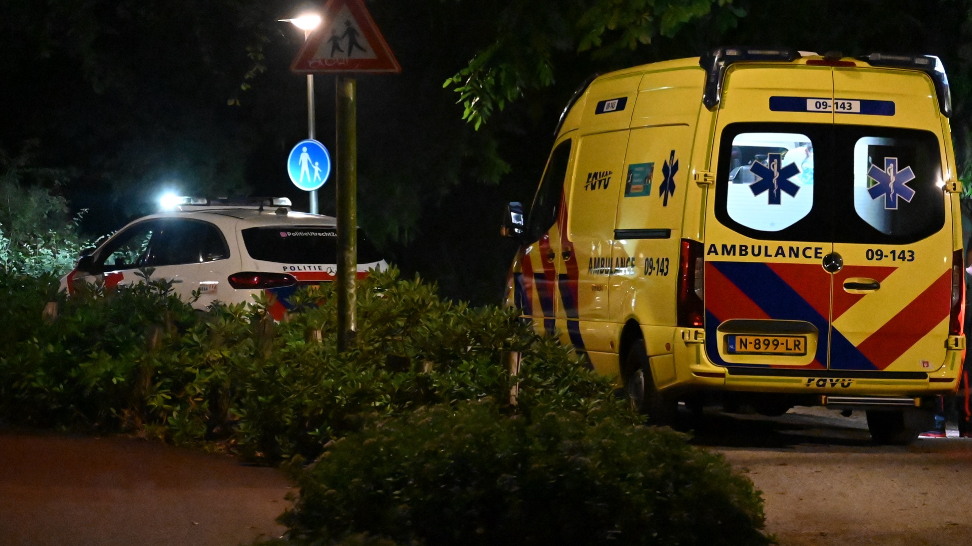 Steekincident in Park Oog in Al, 1 persoon aangehouden