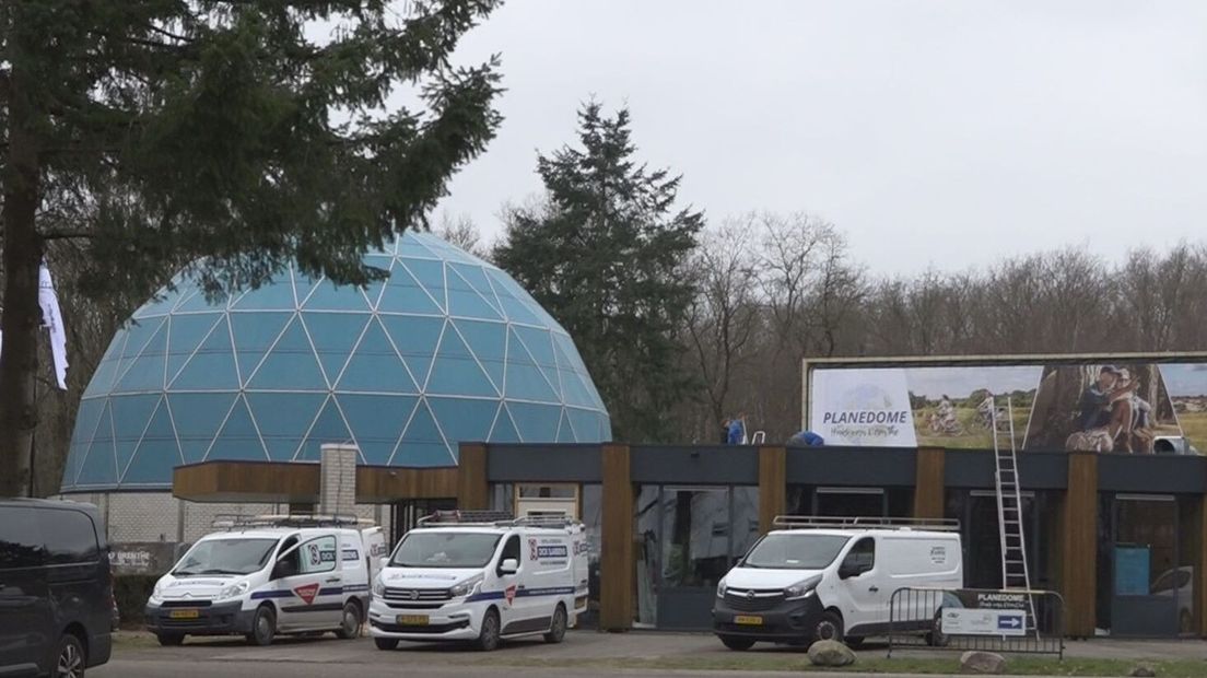 Planedome, Voormalig Planetron Dwingeloo,