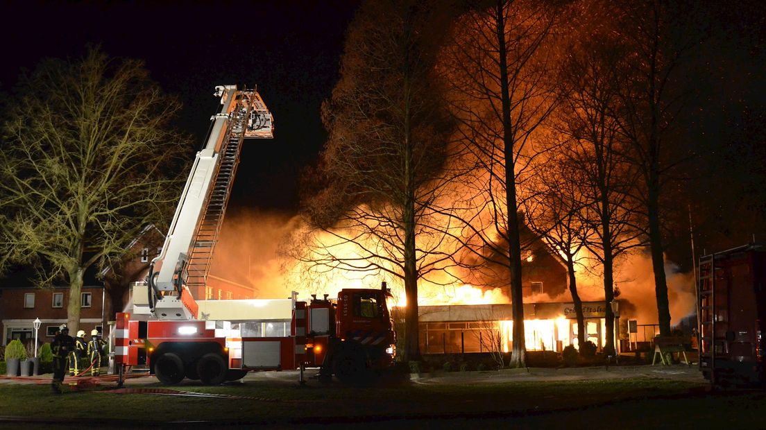 Grote brand in Diepenheim