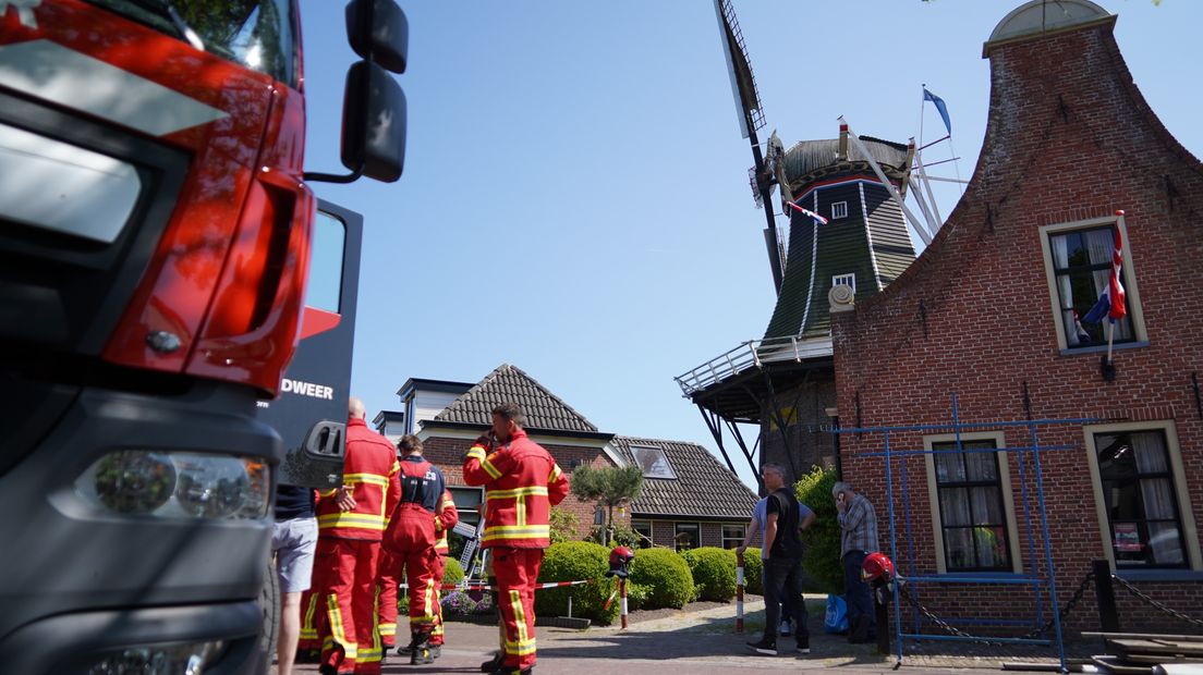 Brandweer beraadt zich op te nemen stappen