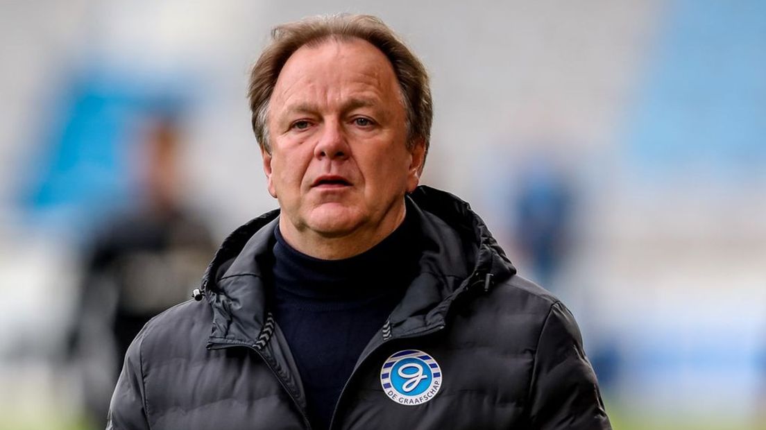 Mike Snoei, trainer van De Graafschap.