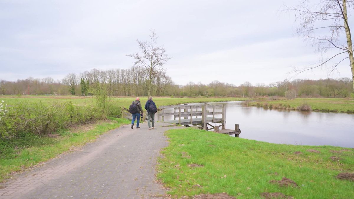 Wim Beunk maakte deze foto van de Regge bij Hellendoorn.