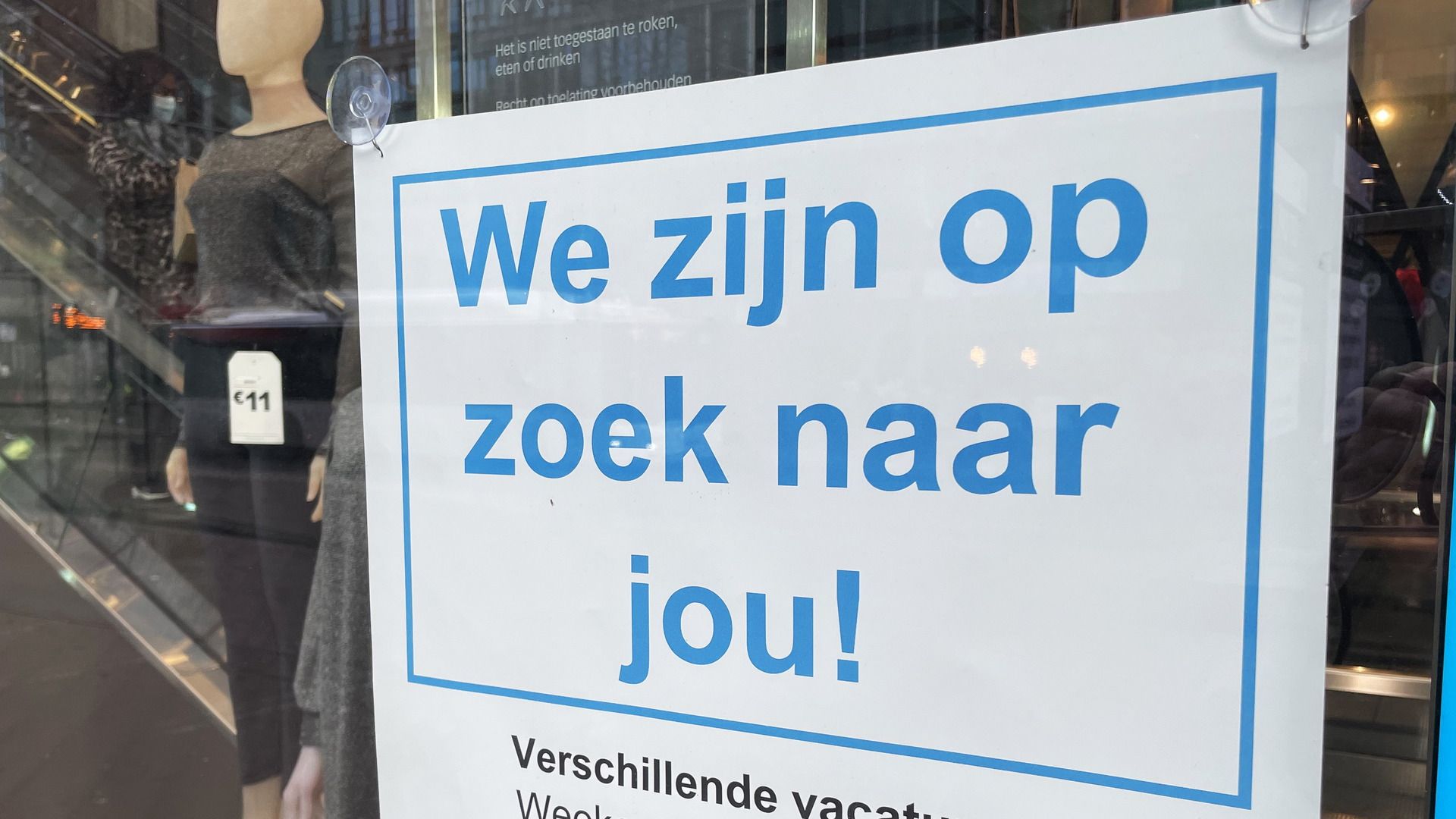 Overal hangen ze: vacatures